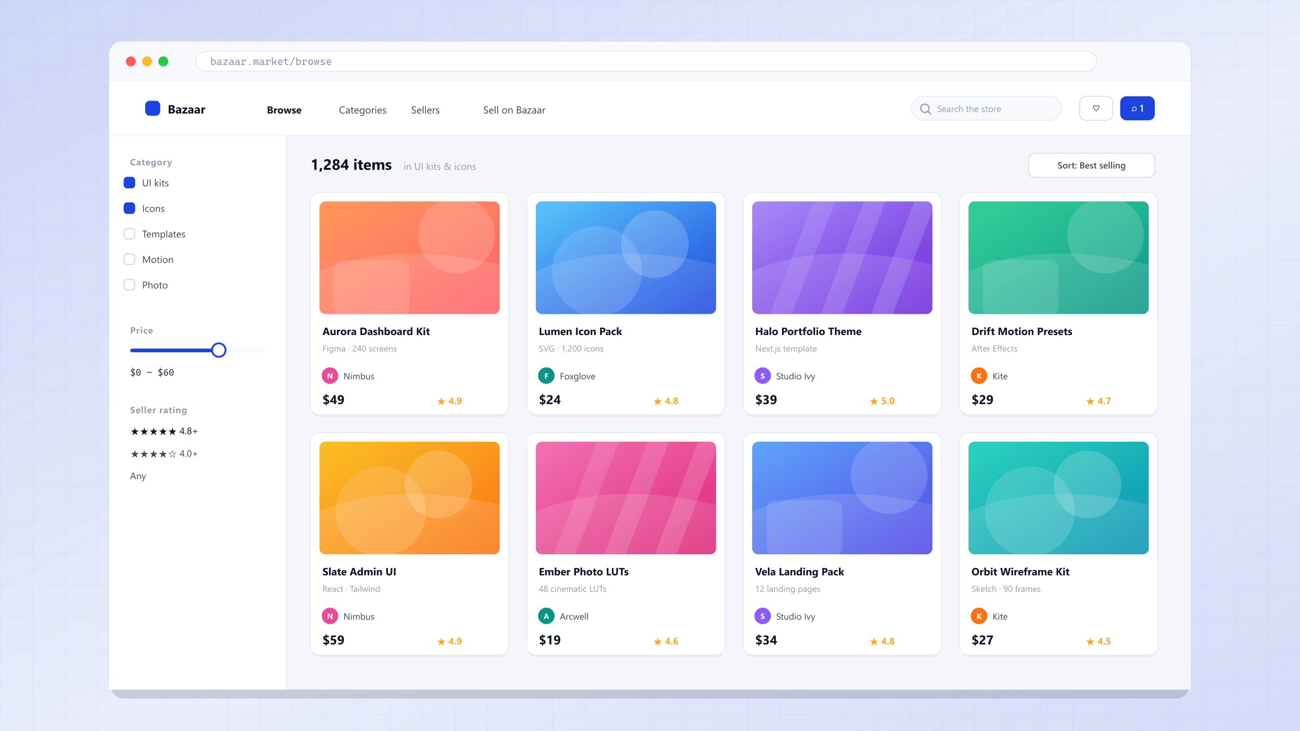 Bazaar Market preview